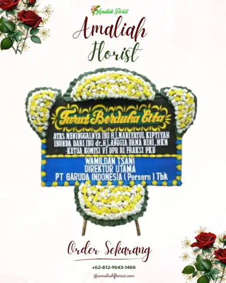 Papan Bunga Duka cikembar